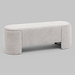 Банкетка Taks букле светло-серый варинант исполнения - 1 | Loft Concept в Липецке