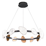 Люстра подвесная круглая с овальными плафонами Iona chandelier варинант исполнения - 6 | Loft Concept в Липецке