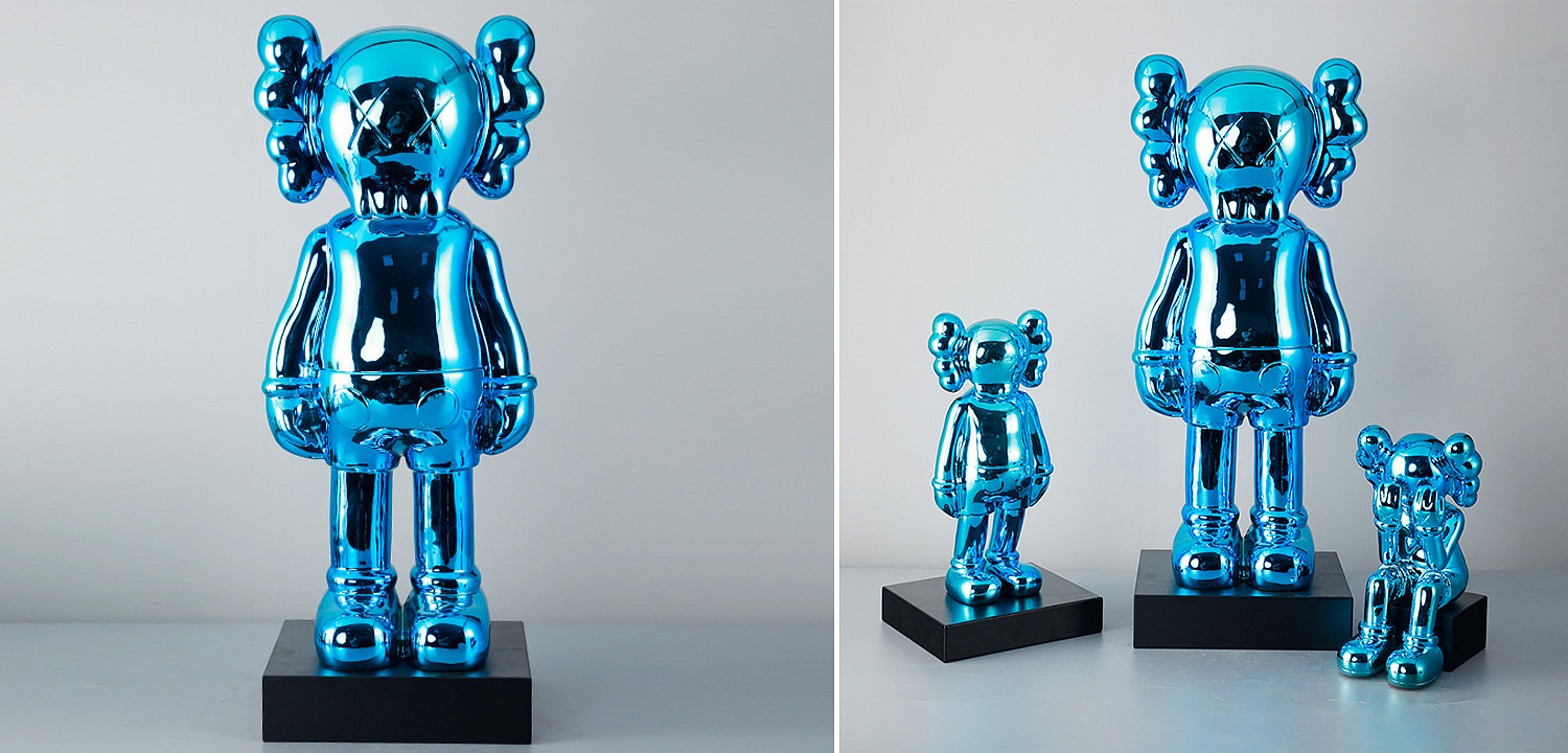 Статуэтка KAWS Blue on stand Статуэтка KAWS Blue on stand - Loft-Concept в Липецке