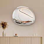 Абстрактная скульптура на стену в виде капли воды Water Outline варинант исполнения - 4 | Loft Concept в Липецке