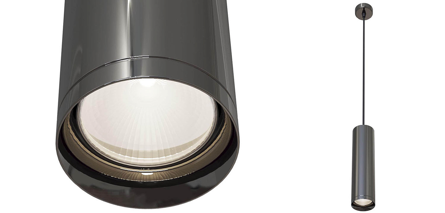 Подвесной светильник Trumpet tube graphite 30 Подвесной светильник Trumpet tube graphite 30 - Loft-Concept в Липецке