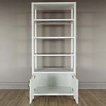 Стеллаж со стеклянными полками Elsa Dreams White варинант исполнения - 3 | Loft Concept в Липецке