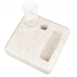 Керамический столик на деревянных ножках «Квадро» варинант исполнения - 1 | Loft Concept в Липецке