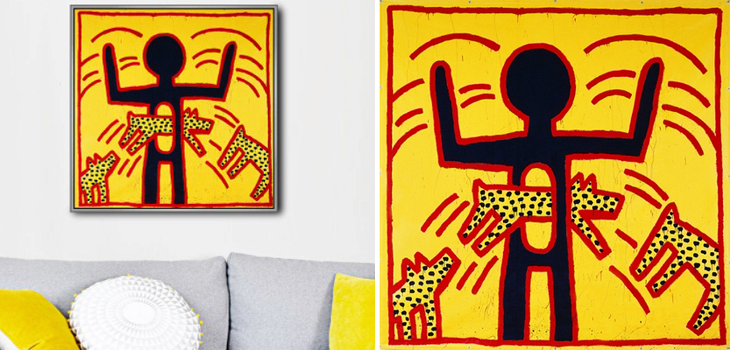 Постер Keith Haring 9 Постер Keith Haring 9 - Loft-Concept в Липецке
