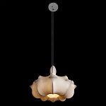 Подвесной светильник с белым фигурным абажуром и мягкими волнистыми краями Cloud Motion  варинант исполнения - 3 | Loft Concept в Липецке