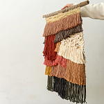 Текстильное Панно с бахромой варинант исполнения - 3 | Loft Concept в Липецке