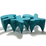 Комплект кофейных столиков Vorlon River three tables варинант исполнения - 9 | Loft Concept в Липецке