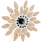 Настенный светильник с плетеным декором Wicker Leaves Wall Lamp варинант исполнения - 1 | Loft Concept в Липецке