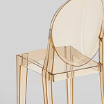 Прозрачный стул с янтарным оттенком LOUIS GHOST CHAIR варинант исполнения - 6 | Loft Concept в Липецке