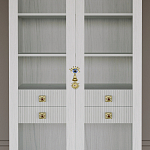 Дизайнерский шкаф витрина Elsa Dreams White с 4-мя ящиками варинант исполнения - 2 | Loft Concept в Липецке