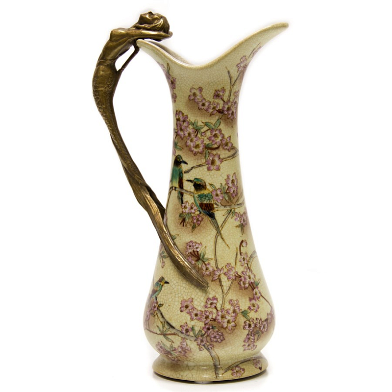 Кувшин Birds in Sakura Мульти Бронза в Липецке | Loft Concept 