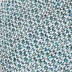 Дизайнерское круглое мягкое кресло в голубой пестрой обивке Roux Round Armchair варинант исполнения - 7 | Loft Concept в Липецке