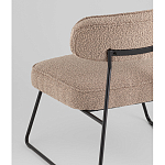 Кресло лаунж Kate букле капучино варинант исполнения - 3 | Loft Concept в Липецке