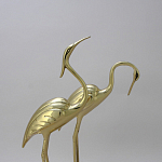 Статуэтка бронзовая пара Журавли Bronze Birds варинант исполнения - 1 | Loft Concept в Липецке