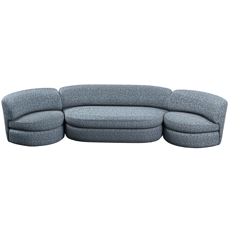 Диван модульный Ulysses Синий в Липецке | Loft Concept 