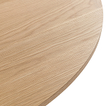 Круглый обеденный стол на одной ножке Remo Round Dining Table варинант исполнения - 2 | Loft Concept в Липецке