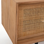 ТВ-тумба из массива тика Busto TV Stand варинант исполнения - 6 | Loft Concept в Липецке