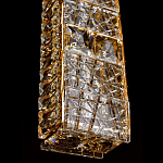 Подвесной светильник прямоугольный с фактурным хрустальным плафоном Light Delight варинант исполнения - 6 | Loft Concept в Липецке