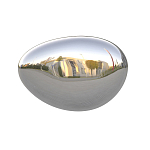 Абстрактная скульптура на стену в виде капли воды Water Outline варинант исполнения - 2 | Loft Concept в Липецке