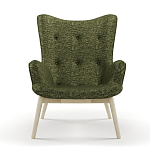 Мебельная ткань Шенилл зеленый цвет 138 см T4-22 варинант исполнения - 6 | Loft Concept в Липецке