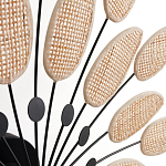 Настенный светильник с плетеным декором Wicker Leaves Wall Lamp варинант исполнения - 3 | Loft Concept в Липецке