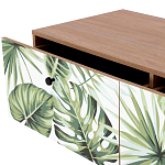 Длинная ТВ-тумба с принтом на ящиках Elise TV Stand варинант исполнения - 5 | Loft Concept в Липецке