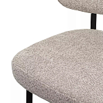 Стул мягкий с серо-бежевой буклированной обивкой Inspiration from Provence варинант исполнения - 6 | Loft Concept в Липецке