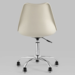 Офисный стул на металлическом основании EGGERY Beige варинант исполнения - 4 | Loft Concept в Липецке