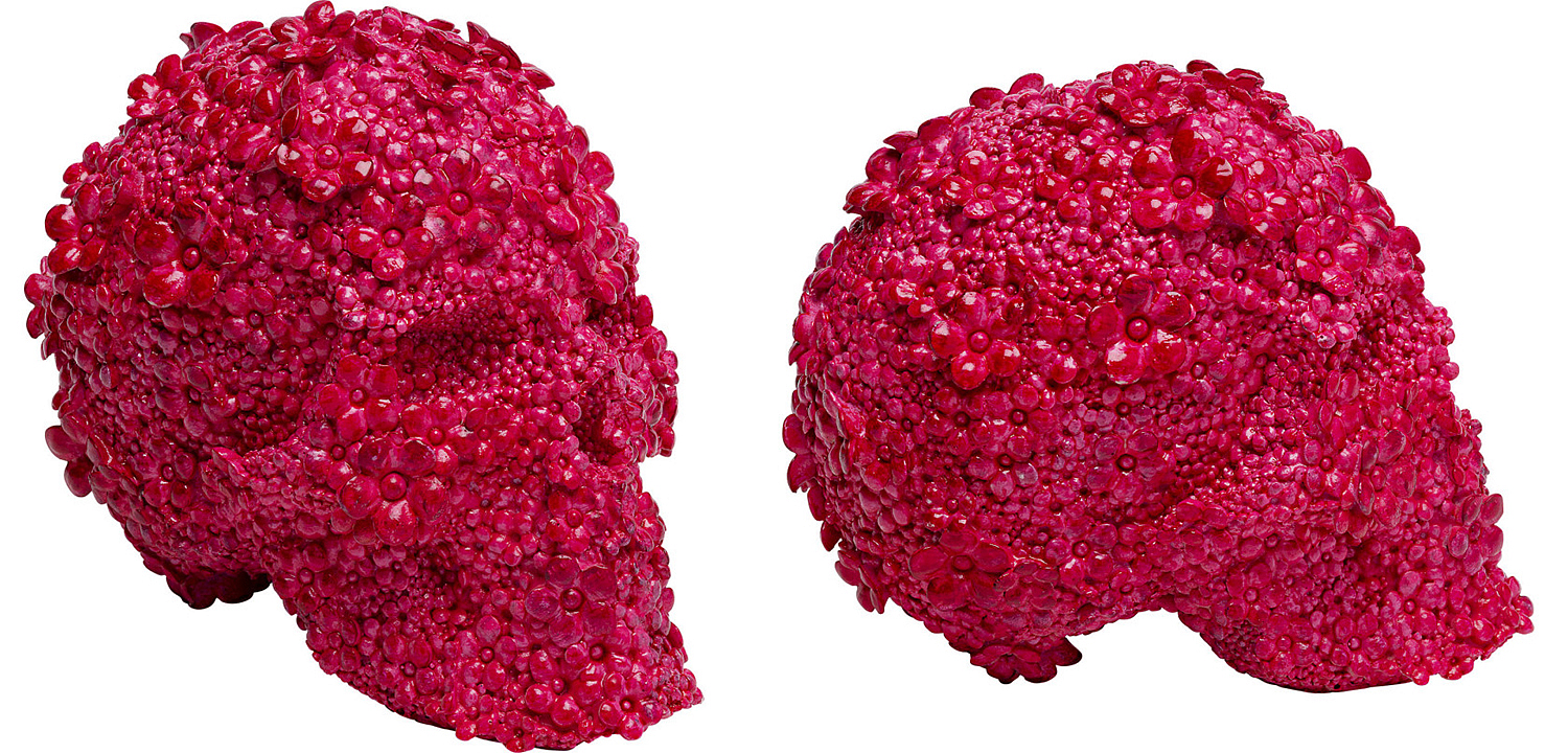 Копилка Pink Skull made of Flowers Копилка Pink Skull made of Flowers - Loft-Concept в Липецке