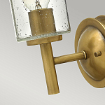 Бра с плафоном в форме цилиндра из прозрачного стекла с пузырьками Hinkley варинант исполнения - 3 | Loft Concept в Липецке