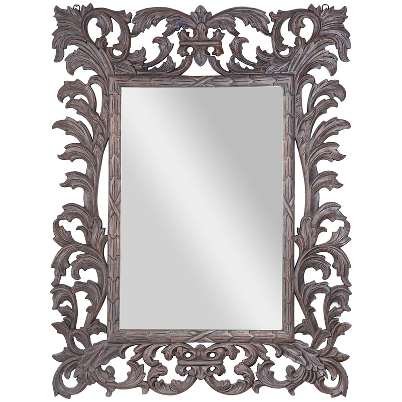 Зеркало Rich Floral Ornament Frame Коричневый винтаж Зеркало Rich Floral Ornament Frame Коричневый винтаж в Липецке | Loft Concept