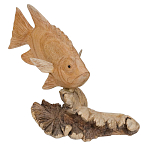 Статуэтка из дерева рыба Animals of the World варинант исполнения - 4 | Loft Concept в Липецке